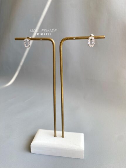 ER107151 - Diamond Earring - Silver