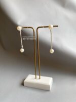 ER10063218 - Handmade Pearl Earring - Image 2