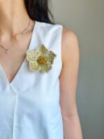 BC177152 - Flower Handmade Brooch