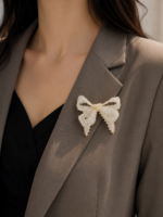 BC1881635 - Bow Bead  Brooch - Image 2