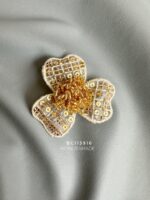 BC113916 - Virla Handmade Brooch - Gold