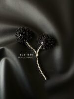 BC511836 – Handmade Claire Brooch - Black