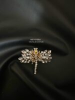 BC117355 - Handmade Dragonfly Brooch - Gold