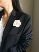 BC511419 - Handmade Flowers Bronze Brooch - Image 2