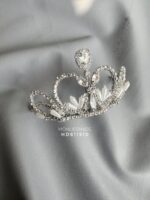 HD611511 - Handmade Diamond Crown - Silver