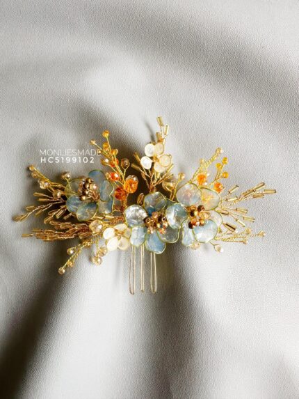 HC5199102 - Handmade Flower Haircomb