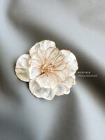 BC511419 - Handmade Flowers Bronze Brooch