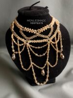 10072215 - Handmade Crystal Necklace – Nude