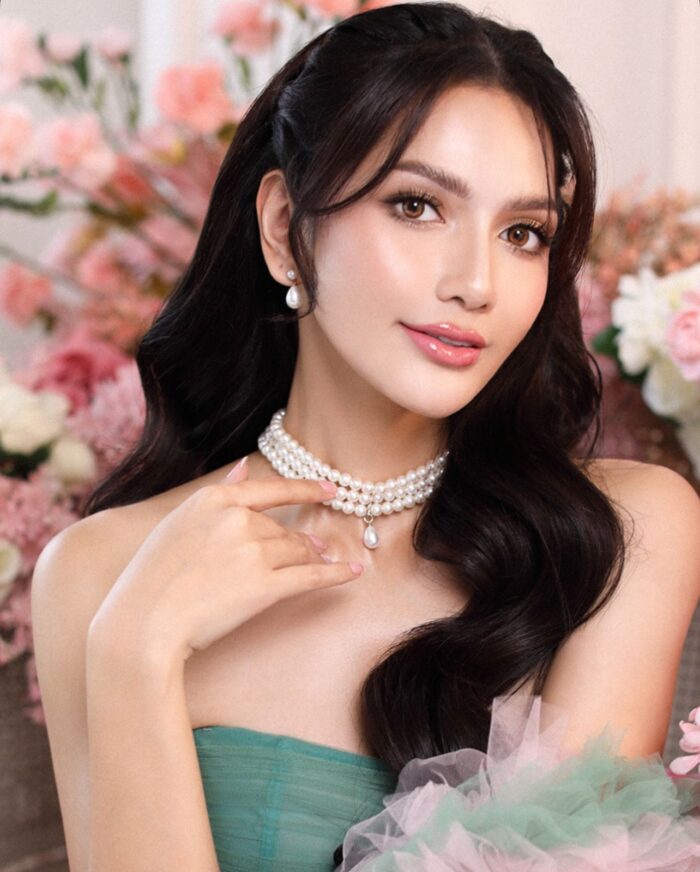 100155172 - Handmade Choker 3 Layers with Pearl - Image 3