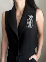 BC197201 - silver Heritage Wayang Brooch - Image 2