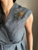 BC588219 - Handmade Ruby Brooch - Image 5