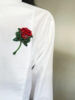 BC519118 - Handmade Beading Rose Brooch - Image 2