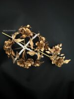 HP1859910 - One Set Handmade Hairpiece - Bronze