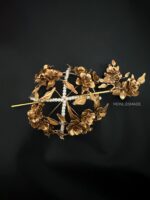 HP1859910 - One Set Handmade Hairpiece - Bronze - Image 2