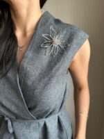 BC588219 - Handmade Ruby Brooch - Image 4