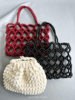 Handcrafted PERLA Crochet Beaded Bags - Image 6