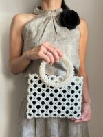 Handmade Pearl Bag - Image 2