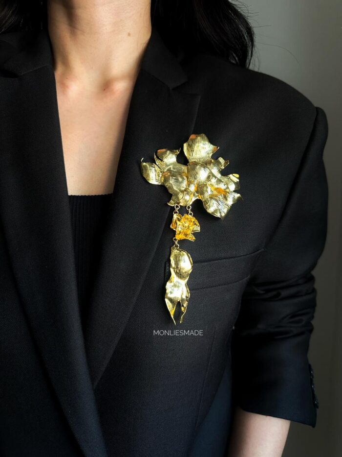 BC811426 - Vintage Gold Brooch - Image 1
