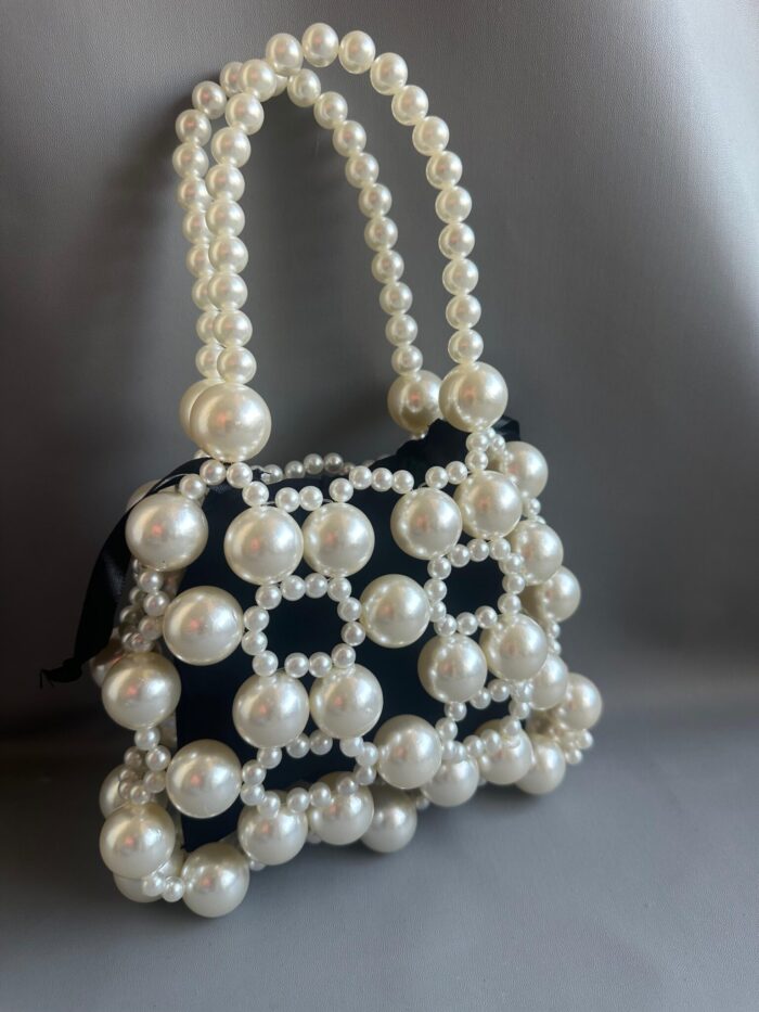 Hanmade Pearl Shoulder Bag - Image 1