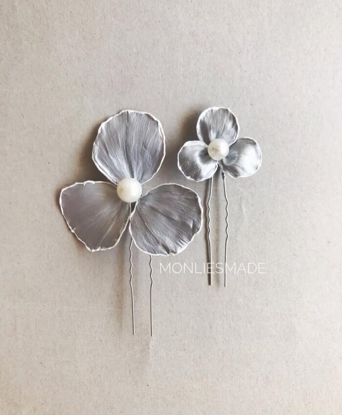 HP199152 - One Set Silver Hairpin - Image 1