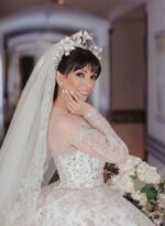 HB100647 – Flowers Headpiece – White - Image 2