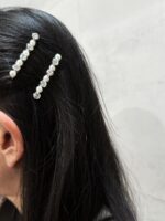 HP1552175 - One set Diamond Hairclip mix Pearl - Image 2