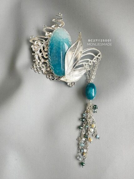 BC271125001 - Sangjit Jade Brooch