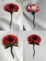 Poppy Brooch