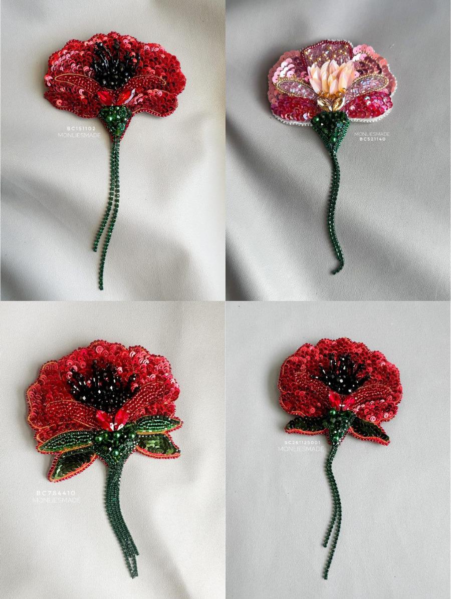 WhatsApp Image 2026-05-20 at 11.53.09 (1) Poppy Brooch - Image 1