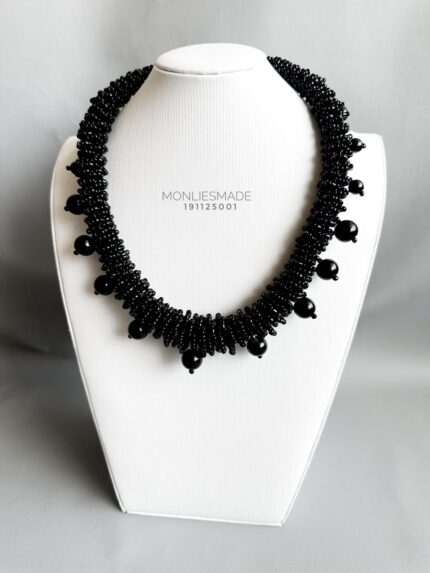 191125001 - VALEY Handmade Black Necklace