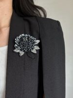 BC201125003 - Amber Brooch - Image 8