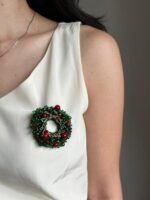 BC241125002 - Mistletoe Brooch I Christmas2025 - Image 3