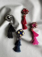 BC291125003 - LILY Tassle Brooch