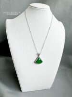 1912250029 - Triangle Jade Necklace