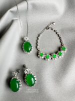 1912250010 - Set Jewell Oval Shine Jade