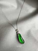 191225001 - Superior Jade Pear Necklace - Image 2