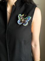 BC221225001 - Elise Butterfly Brooch - Image 3