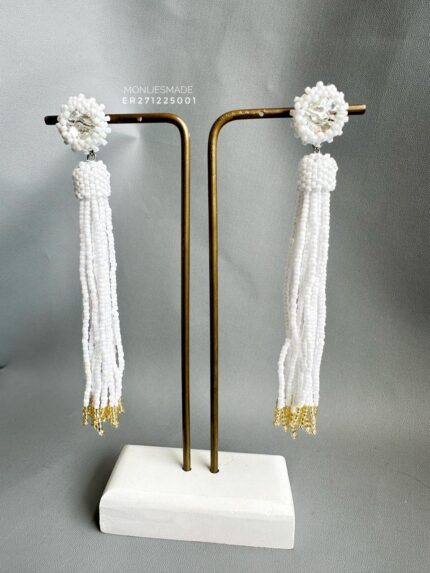 ER271225001 - Crystal Earring White