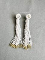 ER271225001 - Crystal Earring White - Image 2