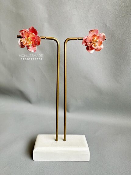 ER3101225001 - Handmade Flower Earring