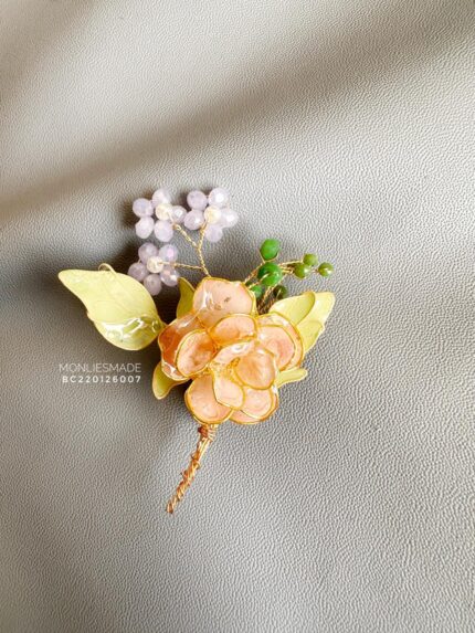 BC220126007 - Handmade Flower Brooch