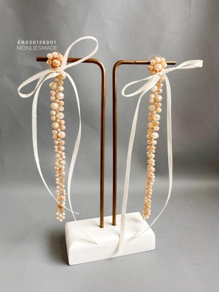 ER030126001 - Elise Ribbon Drop Earrings