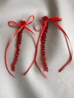 ER030126001 - Elise Ribbon Drop Earrings - Image 3