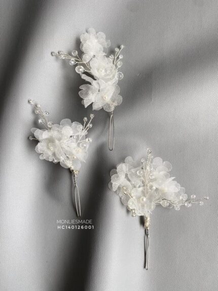 HC140126001 - One Set Mist Haircomb - White