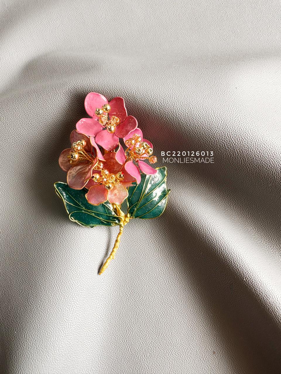 WhatsApp Image 2026-01-22 at 14.49.53 (2) BC220126013 - Handmade Flower Brooch - Image 1