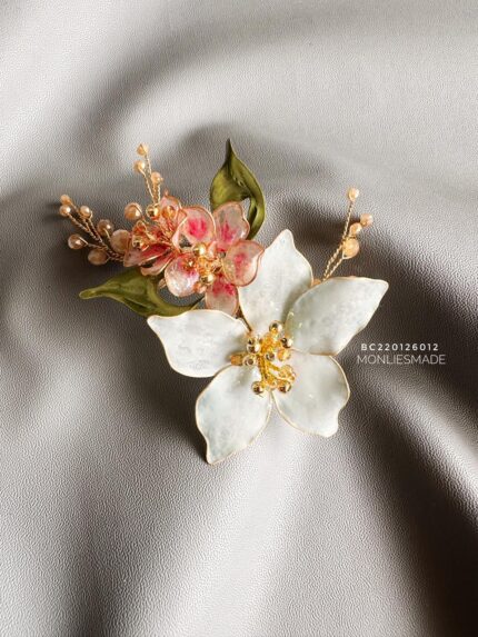 BC1220126014 - Handmade Flower Brooch