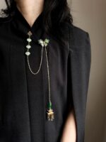 BC290126002 - Handmade Chain with Butterfly Brooch