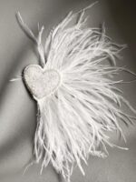 BC130226001 - Eternal Feather Love Brooch - Image 6