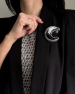 BC260226004 - Moonlight Beading Brooch - Image 2
