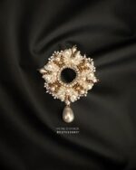 BC270226002 - Royal Ivory Beading Brooch